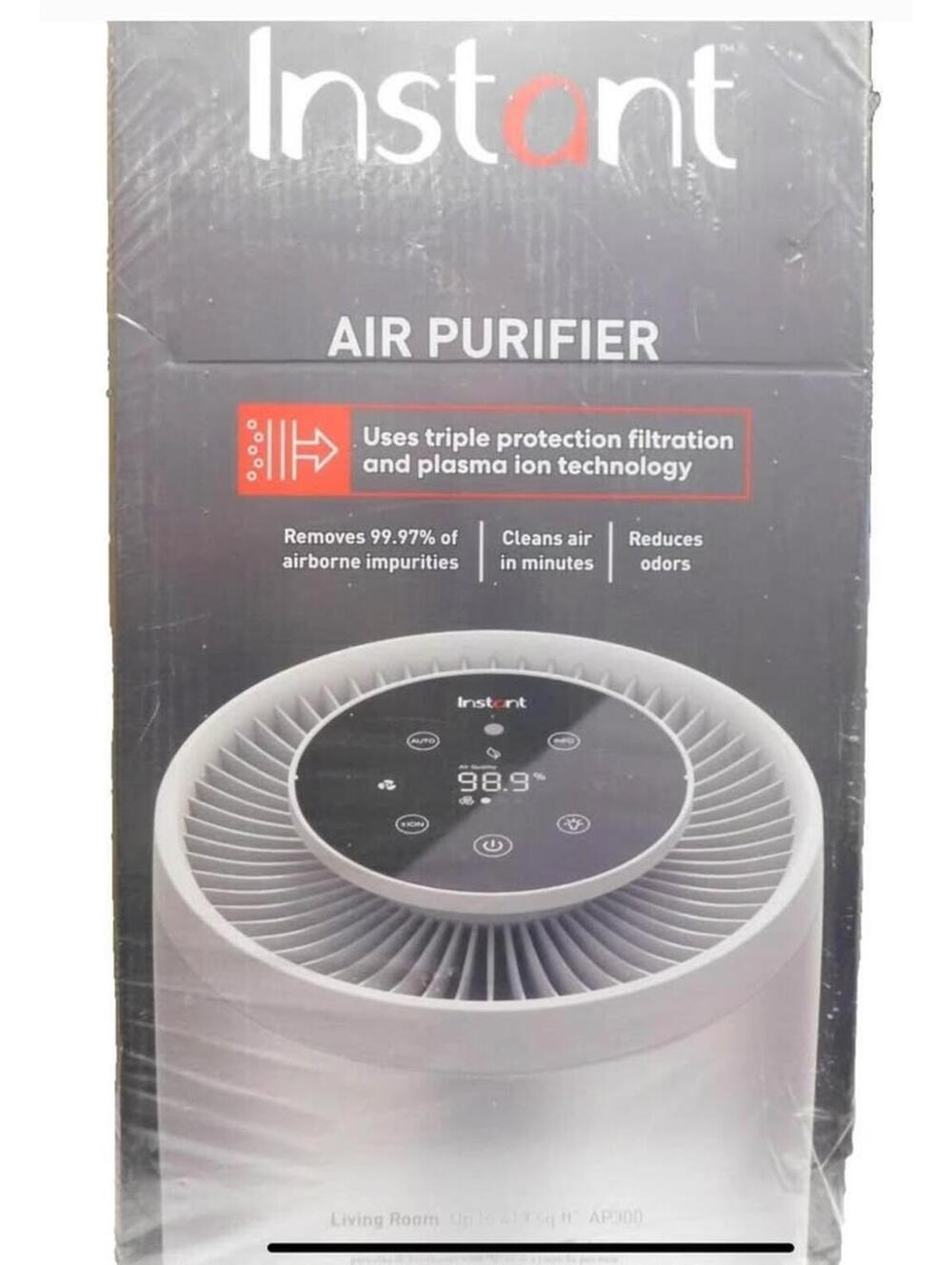 Instant Air Purifier AP300 | HEPA‑13 Filter | 429 sq ft Coverage | Living Room